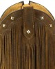 Mayura - Tobacco Brown with Fringes - 2374