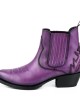 Mayura 2487 Marilyn Purple Ladies Cowboy Ankle Boots