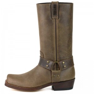 Mayura 001 Cowboy Biker Boot Brown Mayura 001 Cowboy Biker Boot Brown