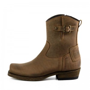 Mayura 005 Ankle Buckle Boot Brown Mayura 005 Ankle Buckle Boot Brown