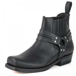 Mayura 004 Ankle Harness Boot Black Mayura 004 Ankle Harness Boot Black