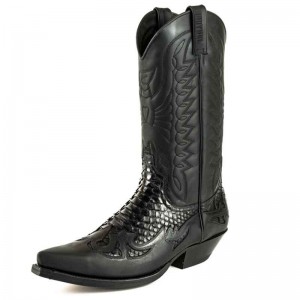 Mayura 1935 Black / Black Genuine Snakeskin