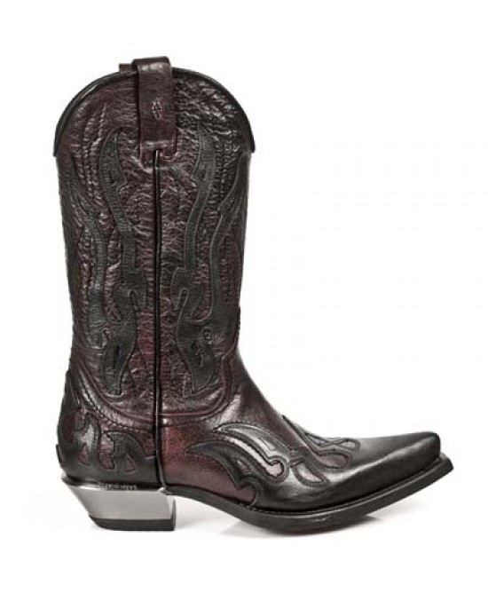 New Rock - Black And Red - M.7921-C30 New Rock - Black And Red - M.7921-C30