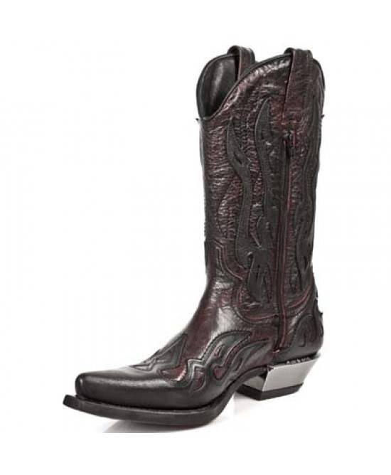 New Rock - Black And Red - M.7921-C30 New Rock - Black And Red - M.7921-C30