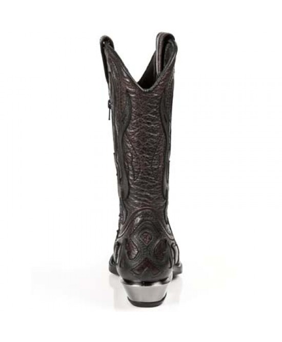 New Rock - Black And Red - M.7921-C30 New Rock - Black And Red - M.7921-C30