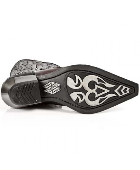 New Rock - Black And Red - M.7921-C30 New Rock - Black And Red - M.7921-C30