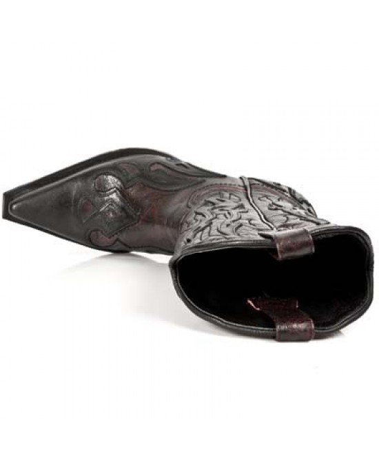 New Rock - Black And Red - M.7921-C30 New Rock - Black And Red - M.7921-C30