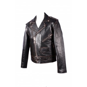 Leather Jacket- Brando Black Leather Jacket- Brando Black