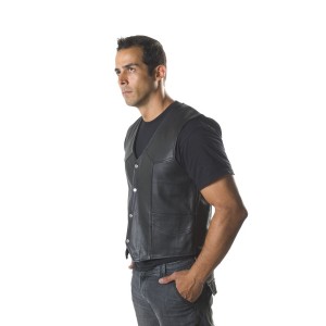 OSX - Leather Waistcoat - 201 OSX - Leather Waistcoat - 201