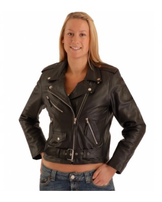 Leather Jacket- Ladies Brando