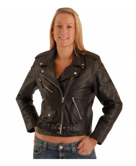 Leather Jacket- Ladies Brando