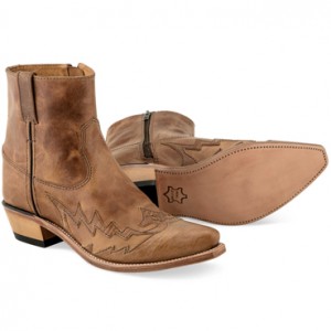 Old West - Men's Cowboy Boots - MF1512 - EE WIDE FIT Old West - Men's Cowboy Boots - MF1512 - EE WIDE FIT