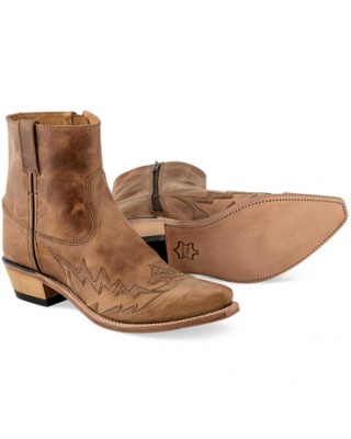 Old West - Men's Cowboy Boots - MF1512 - EE WIDE FIT