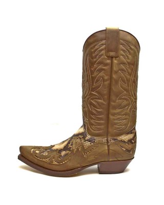 Sendra - 3241 Brown Faux Snakeskin