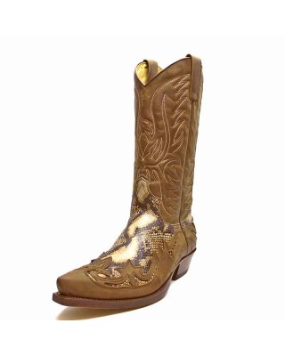 Sendra - 3241 Brown Faux Snakeskin