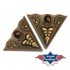 Stars & Stripes - Collar Tip Red & Copper