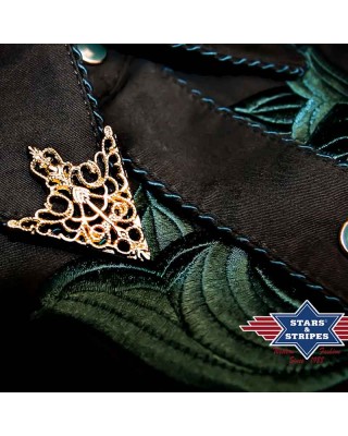 Stars & Stripes - Collar Tip Brass