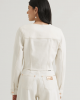 Wrangler - Lainey Wilson - Pleated Tour White Denim Blouse 