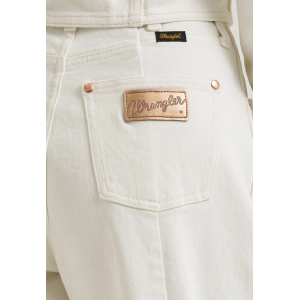 Wrangler - Lainey Wilson Tour Barrel High Rise Denim Jeans - Pearl White Wrangler - Lainey Wilson Tour Barrel High Rise Denim Jeans - Pearl White